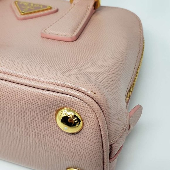 Auth Prada Mini Promenade Saffiano Crossbody Bag - Picture 11 of 16